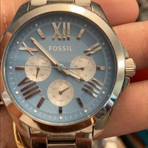 Fossil stainless steel boyfriend watch
